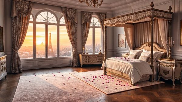 Top 10 love rooms en Île de France pour un séjour amoureux